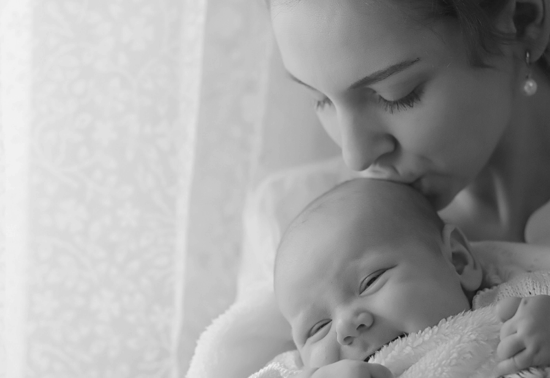 Mother love with baby